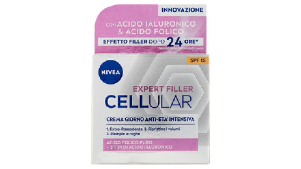 Nivea, Hyaluron Cellular Filler crema giorno anti-rughe SPF 15