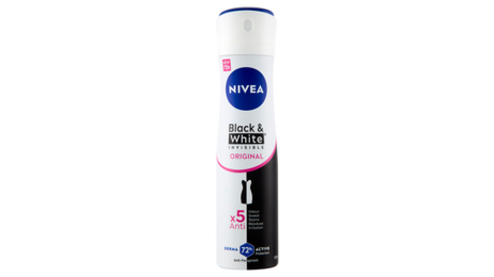 Nivea Black & White Inivisible Original 150 ml