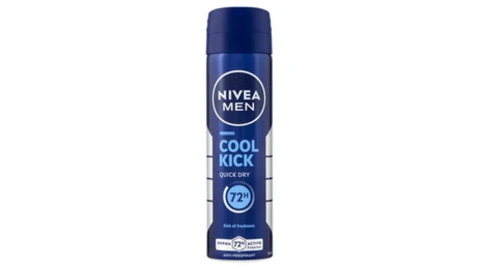 Nivea Deodorant Uomo Cool Kick Spray Men