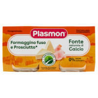 Plasmon, Alimento per Infanzia Omogeneizzato Formaggino e Prosciutto