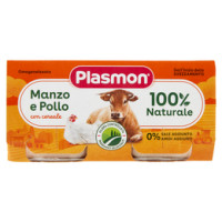 Plasmon Manzo e Pollo omogeneizzato con carne e cereale