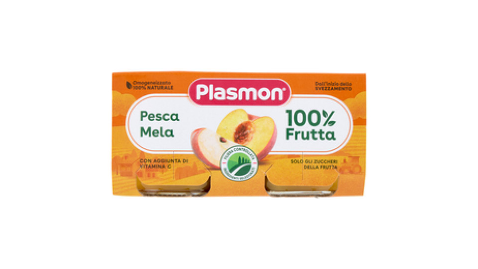 Plasmon Pesca con Mela Omogeneizzato