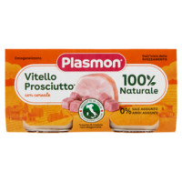 Plasmon Vitello e Prosciutto* Omogeneizzato con carne e cereale