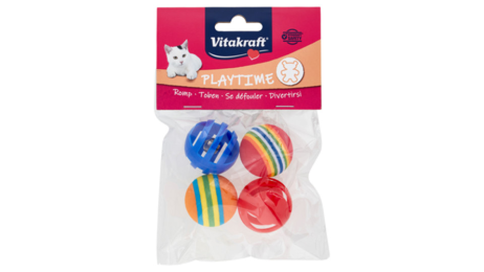 Vitakraft Playtime Palline con sonaglio