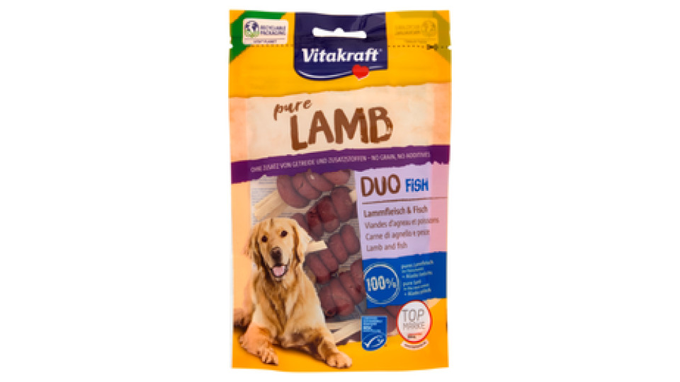 Vitakraft pure Lamb Duo Carne di agnello e pesce