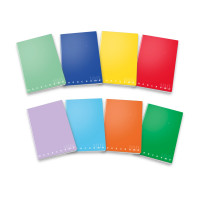 Pigna Quaderno Monocromo A4 quadretti 5mm per tutte le classi colori assortiti