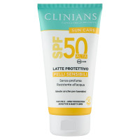 Clinians Bimbi Latte Protettivo Pelli Sensibili SPF 50+ Molto Alta