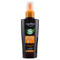 Equilibra Olio spray abbronzante SPF6