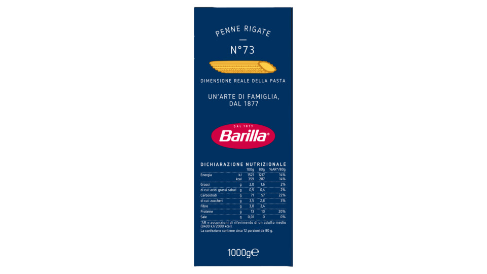 Barilla - Penne rigate