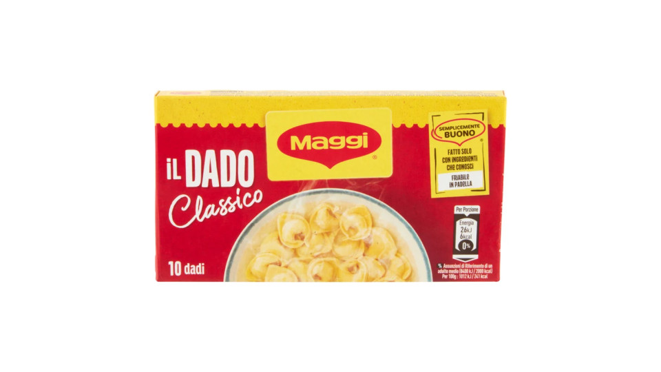 DADO GUSTO CLASSICO Preparato per brodo 100g (10 dadi)