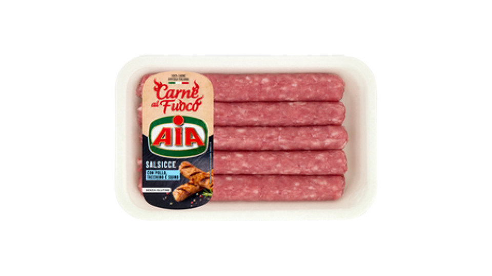 Aia Salsicce con Tacchino pollo suino