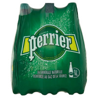 PERRIER, Acqua Minerale Naturale Frizzante, rinforzata con il gas della sorgente