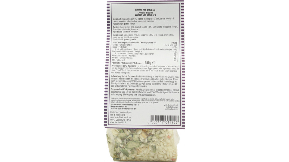 Fior di Maiella risotto con asparagi gr.250
