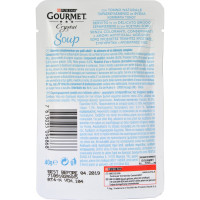 Purina, gatto Gourmet Soup Delicato brodo con tonno naturale e acciughe