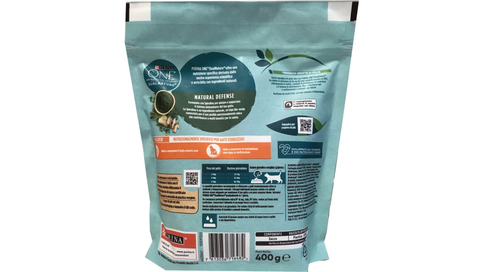 PURINA ONE Dual Nature Gatto Ricco in Manzo
