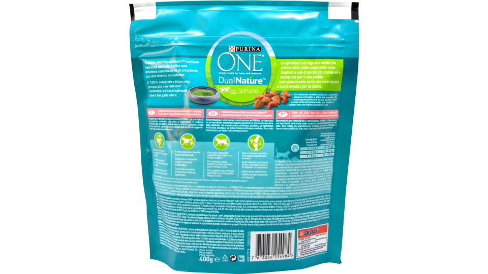 PURINA ONE Dual Nature Gatto Ricco in Salmone
