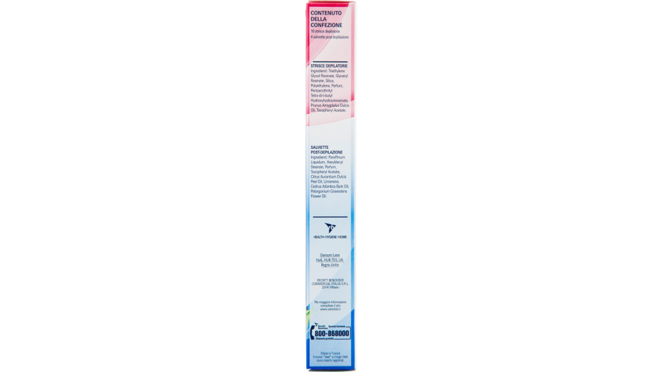 Veet Strisce Depilatorie Hair Minimizer Pelli Sensibili
