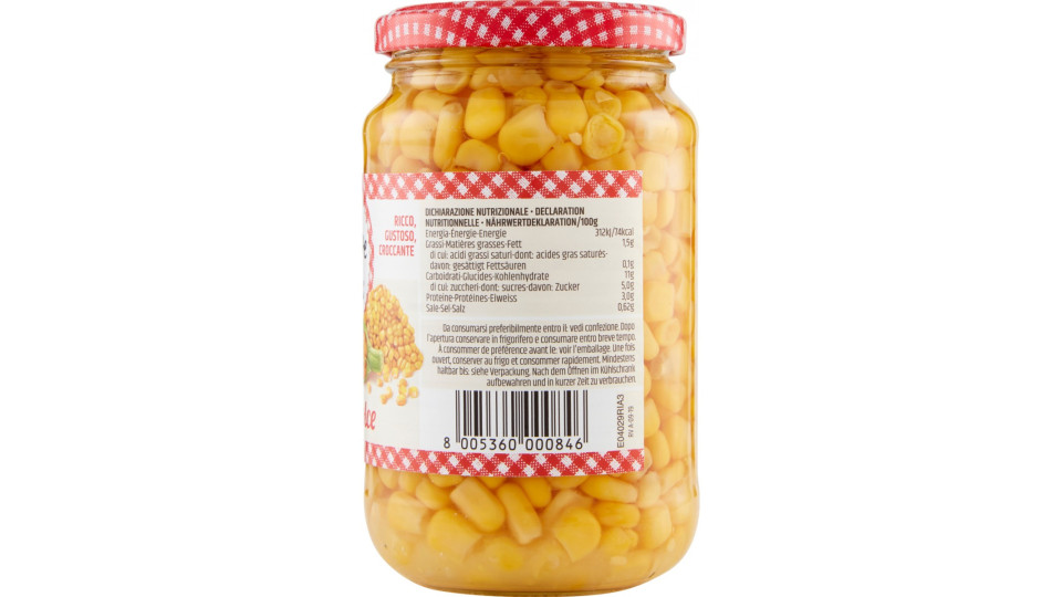 Le conserve della Nonna mais dolce