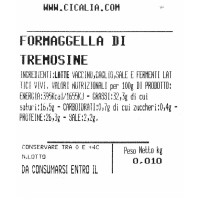 Formaggella tremosine