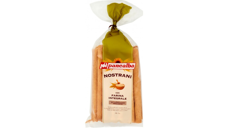 GRISSINI NOSTRANI CON FARINA 100% INTEGRALE