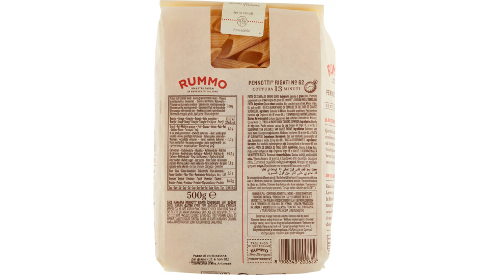 PENNOTTI RIGATI N°62