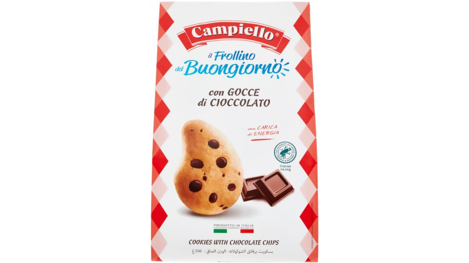 FROLLINI DEL BUONGIORNO GOCCE DI CIOCCOLATO
