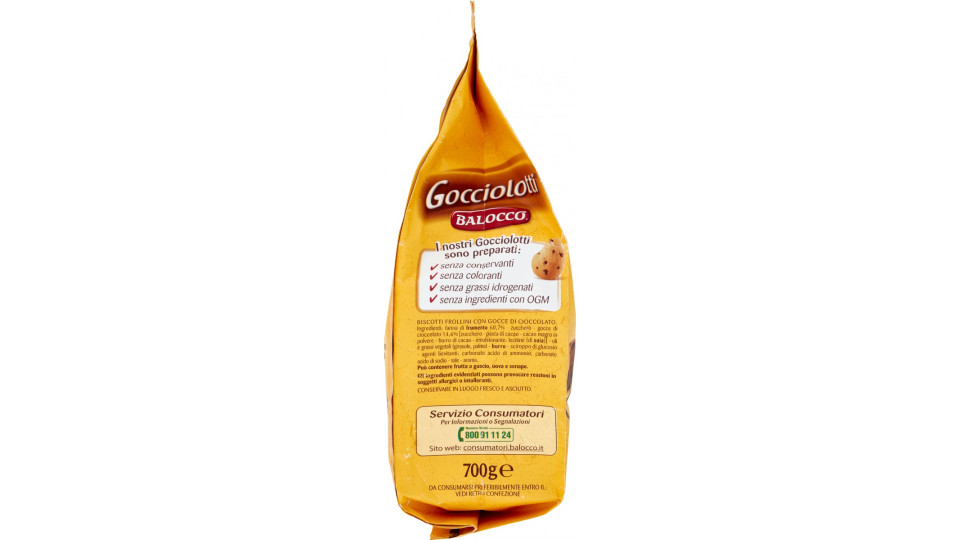 BISCOTTI GOCCIOLOTTI