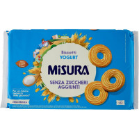 BISCOTTI FROLLINI DOLCESENZA MISURA CON YOGURT GR400
