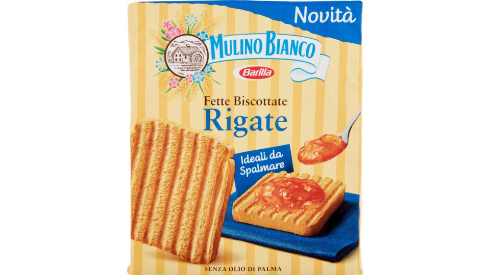 FETTE BISCOTTATE RIGATE