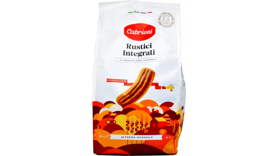 BISCOTTI RUSTINI INTEGRALI