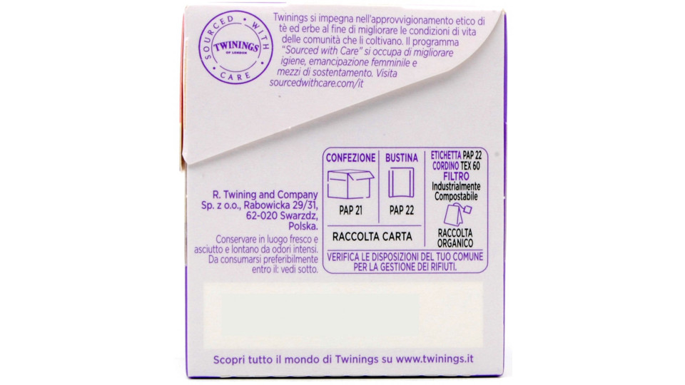 TISANA BENESSERE COCCOLE DELLA SERA 18F