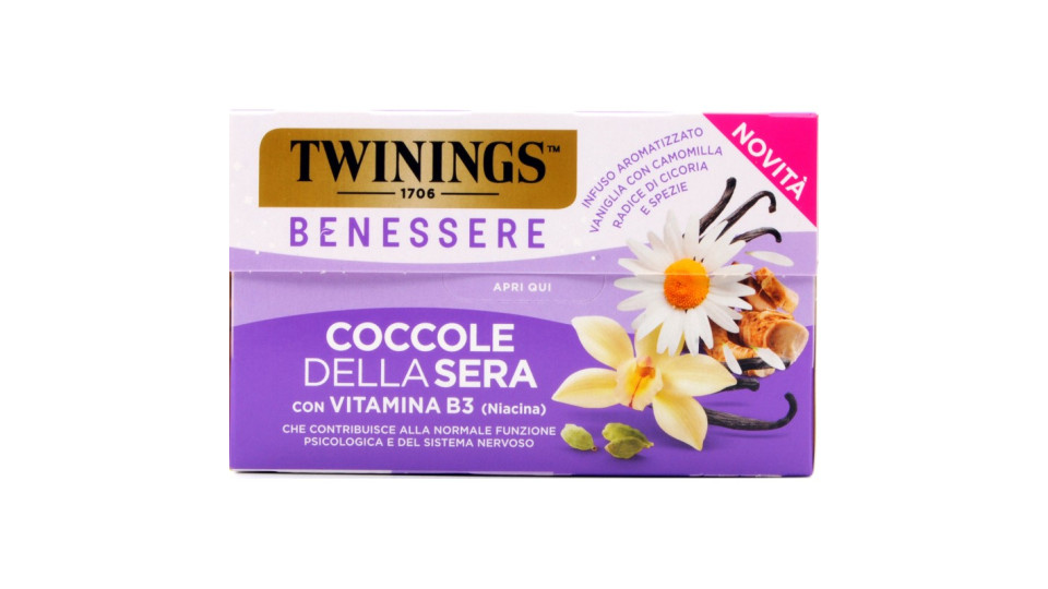 TISANA BENESSERE COCCOLE DELLA SERA 18F