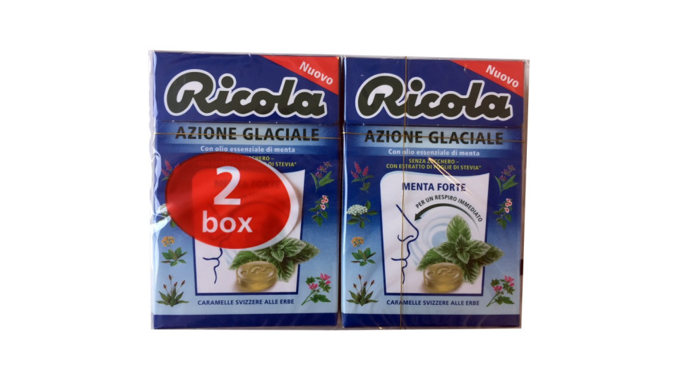 CARAMELLE SENZA ZUCCHERO AZIONE GLACIALE