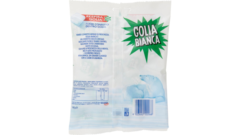 CARAMELLE GOLIA BIANCA BUSTA