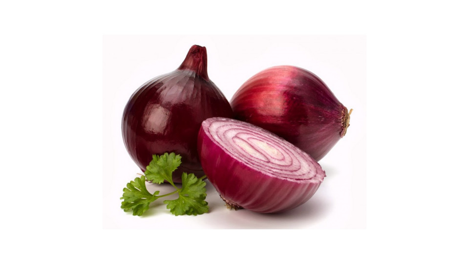 cipolle rosse in rete