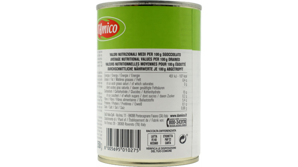 LEGUMIX FANTASIA DI LEGUMI LESSATI MONTELLO D'AMICO GR 400