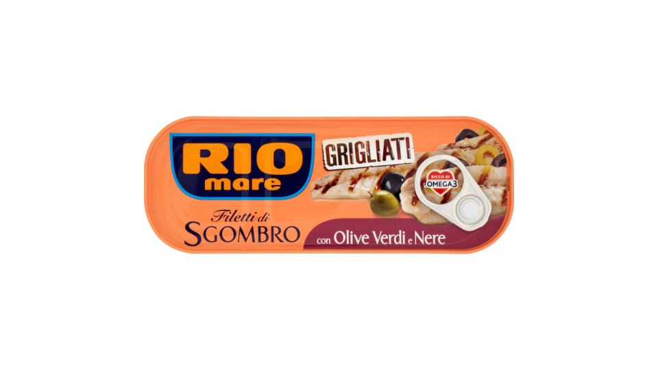 FILETTI DI SGOMBRO CON OLIVE VERDI E NERE