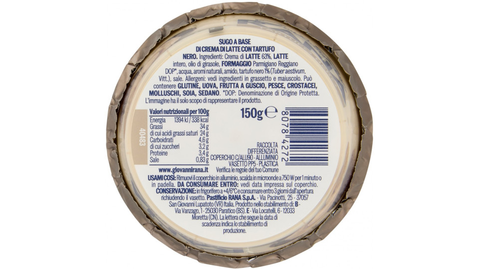 SUGO FR.TARTUFO NERO