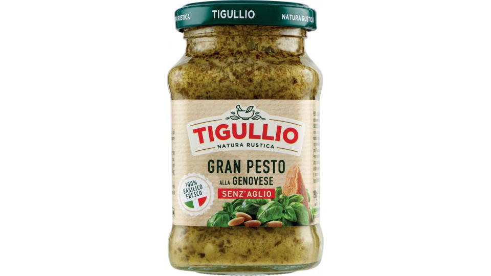 GRAN PESTO GENOVESE SENZA AGLIO TIGULLIO