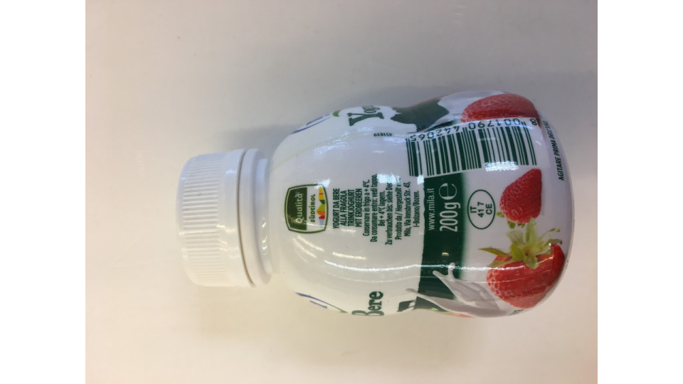 Mila yogurt da bere fragola