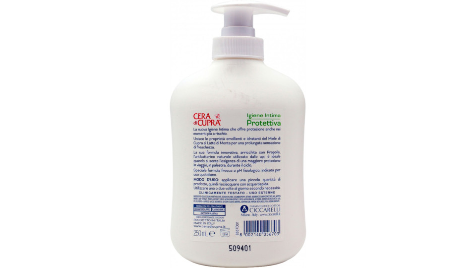DETERGENTE IGIENE INTIMA PROTETTIVA 250ML