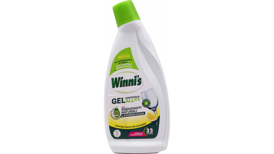 GEL LAVASTOVIGLIE LIMONE 33 LAVAGGI - 561ML