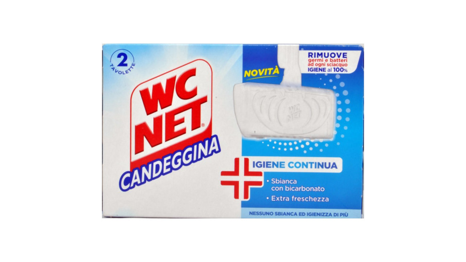 TAVOLETTA WC SOLIDA CANDEGGINA PROFUMATA 2 PEZZI