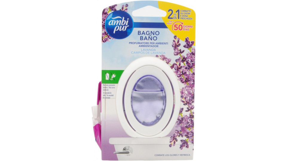 AMBIPUR BAGNO CATTURA ODORI LAVANDA
