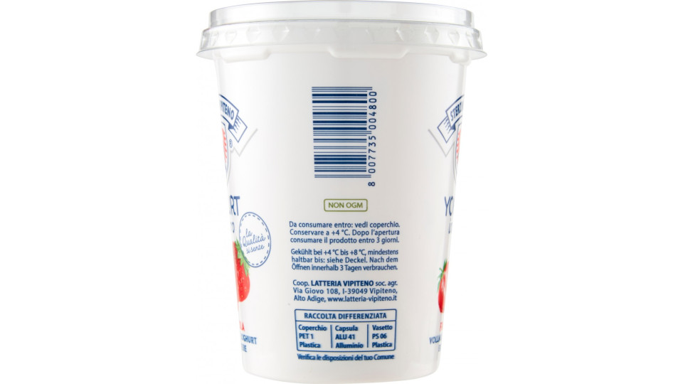 Vipiteno yogurt fragola