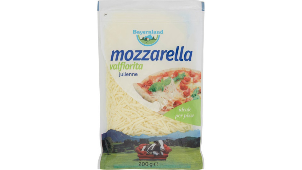Bayernland mozzarella valfiorita Julienne 200 g