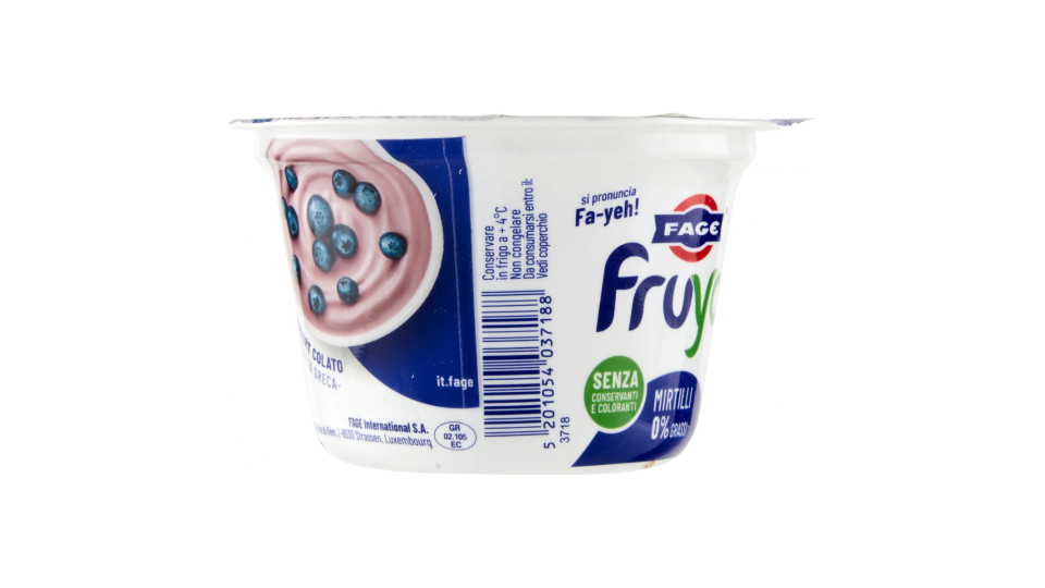 Fage fruyo Mirtilli 0% Grassi 150 g