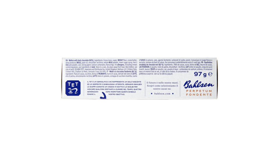 Bahlsen Chocolate Wafers Dark 97 g
