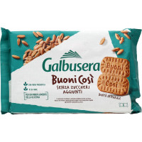 Galbusera BuoniCosi Senza Zuccheri Aggiunti Integrale Latte 6 x 50 g