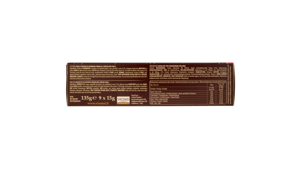 Grisbì Cioccolato 9 x 15 g